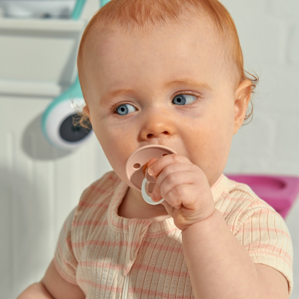 Round Night Glow Dummy Duo - Baby Blue