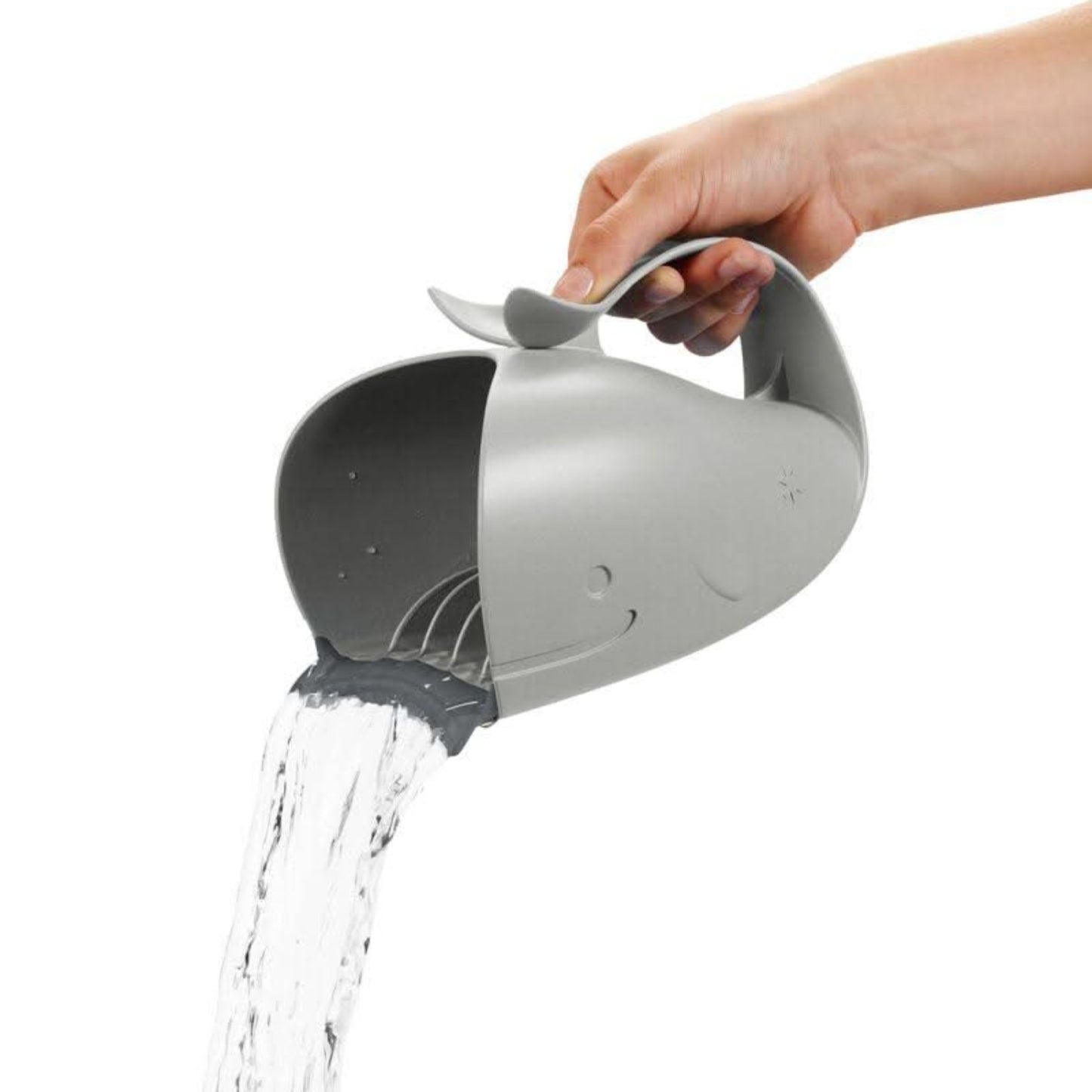 Moby Waterfall Bath Rinser - Grey