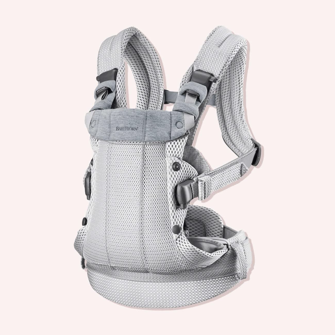 Baby Carrier Harmony Silver 3D Mesh by Baby Bjorn the memo