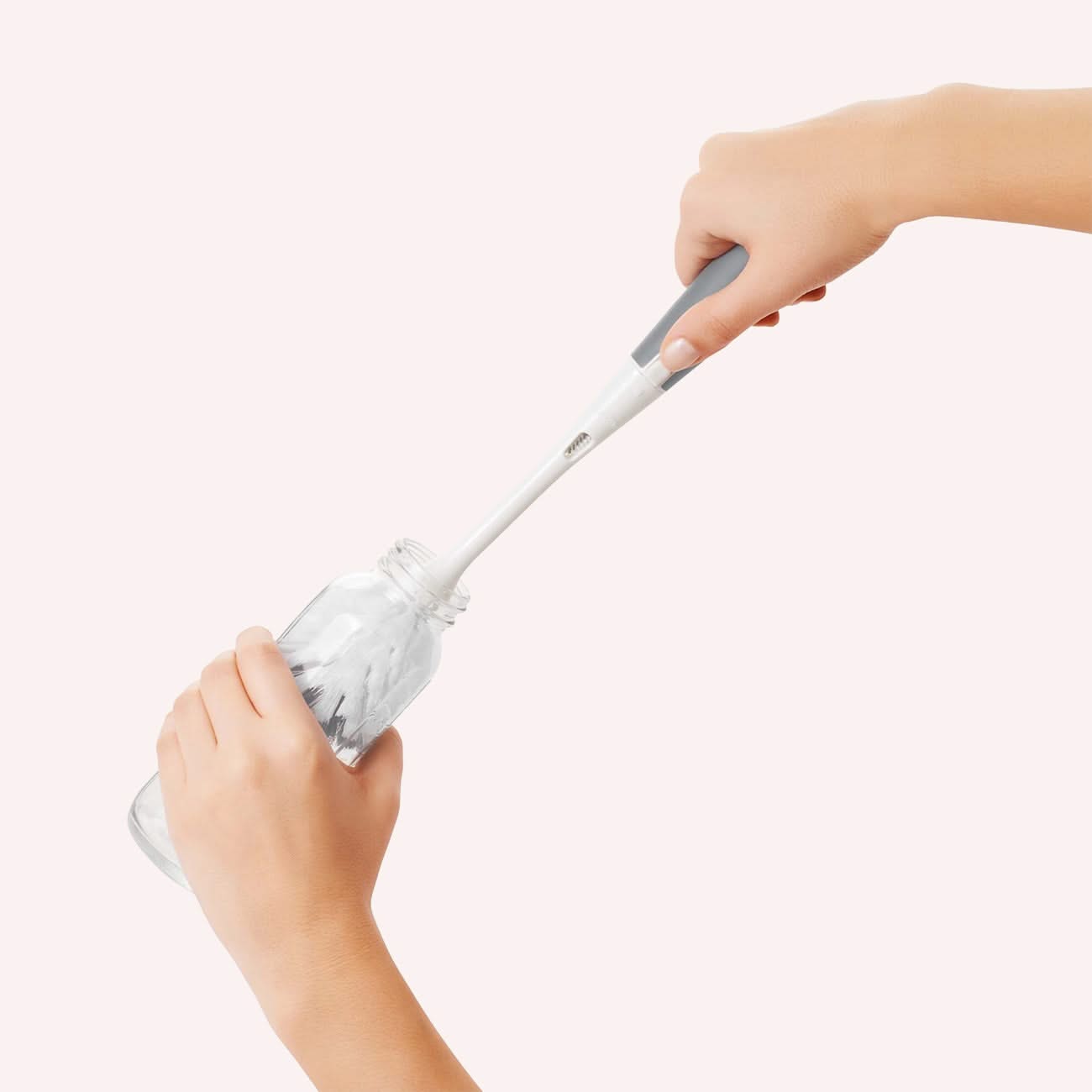 Bottle Brush with Detail Cleaner & Stand