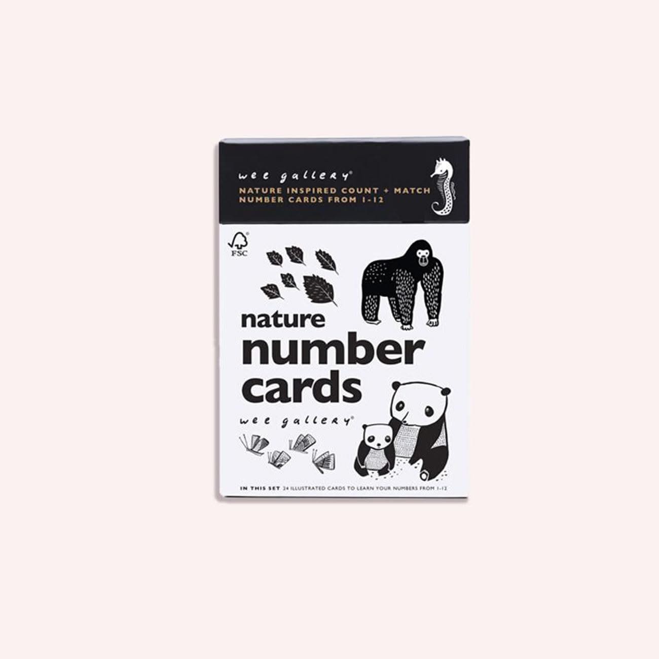 Nature Number Cards