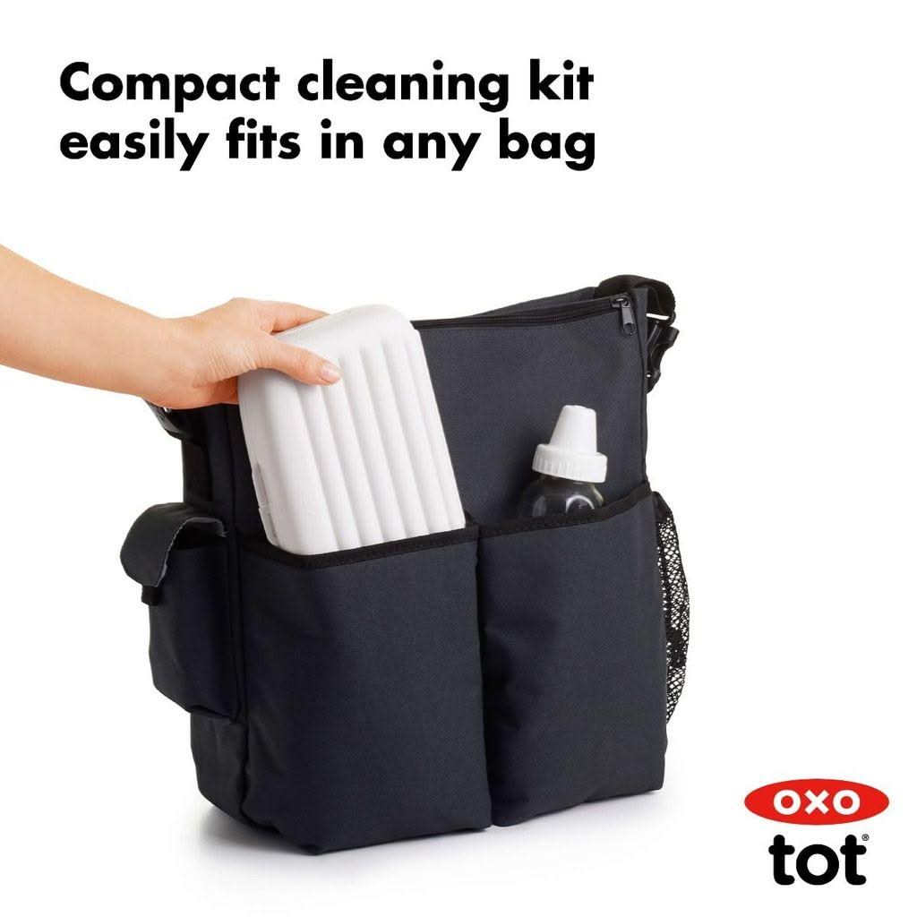 On the Go Drying Rack & Bottle Brush