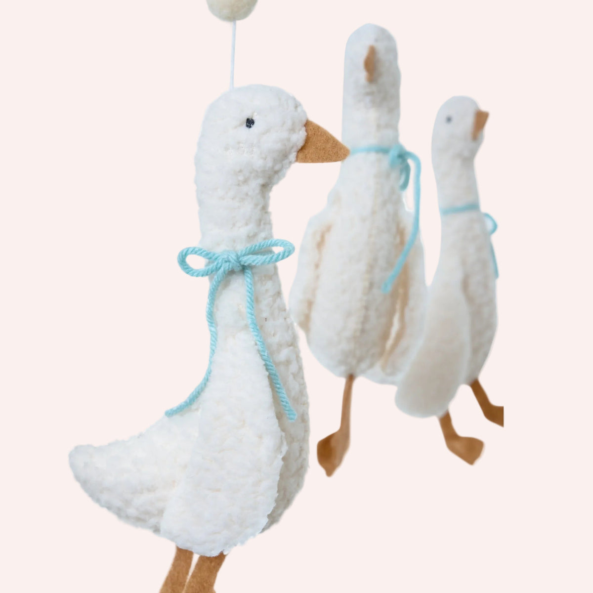 Baby Mobile - Three Little Ducks - Blue