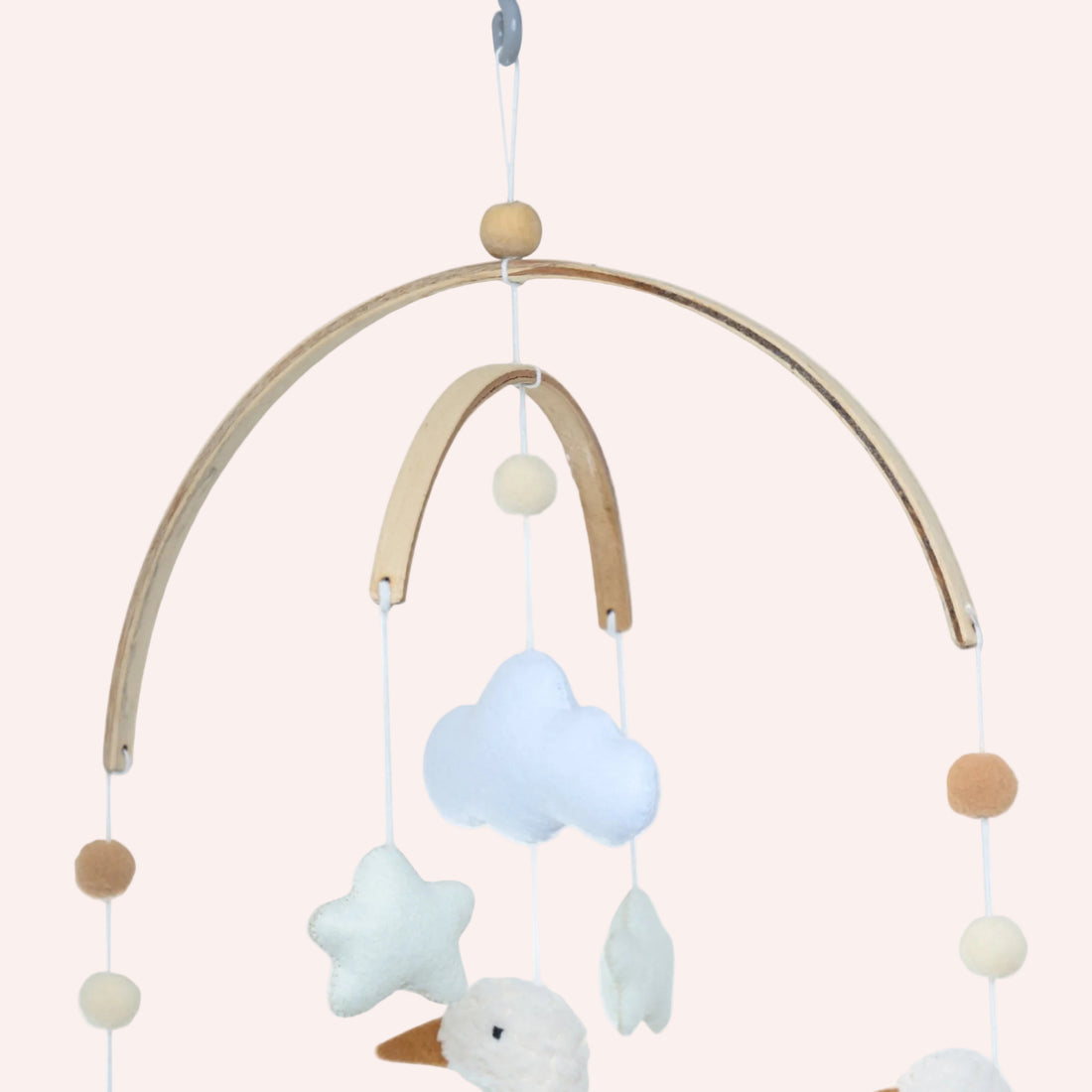 Baby Mobile - Three Little Ducks - Blue
