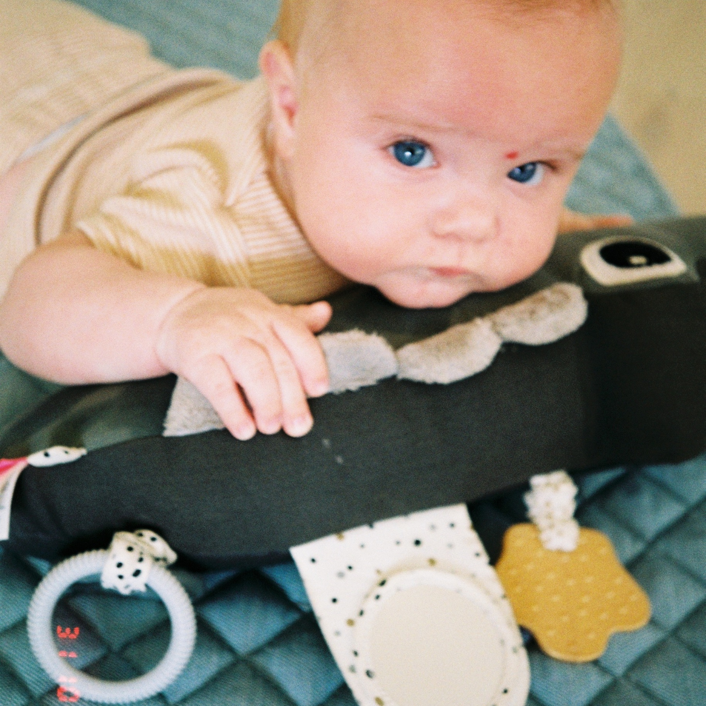 Tummy Time Activity Toy Croco - Green