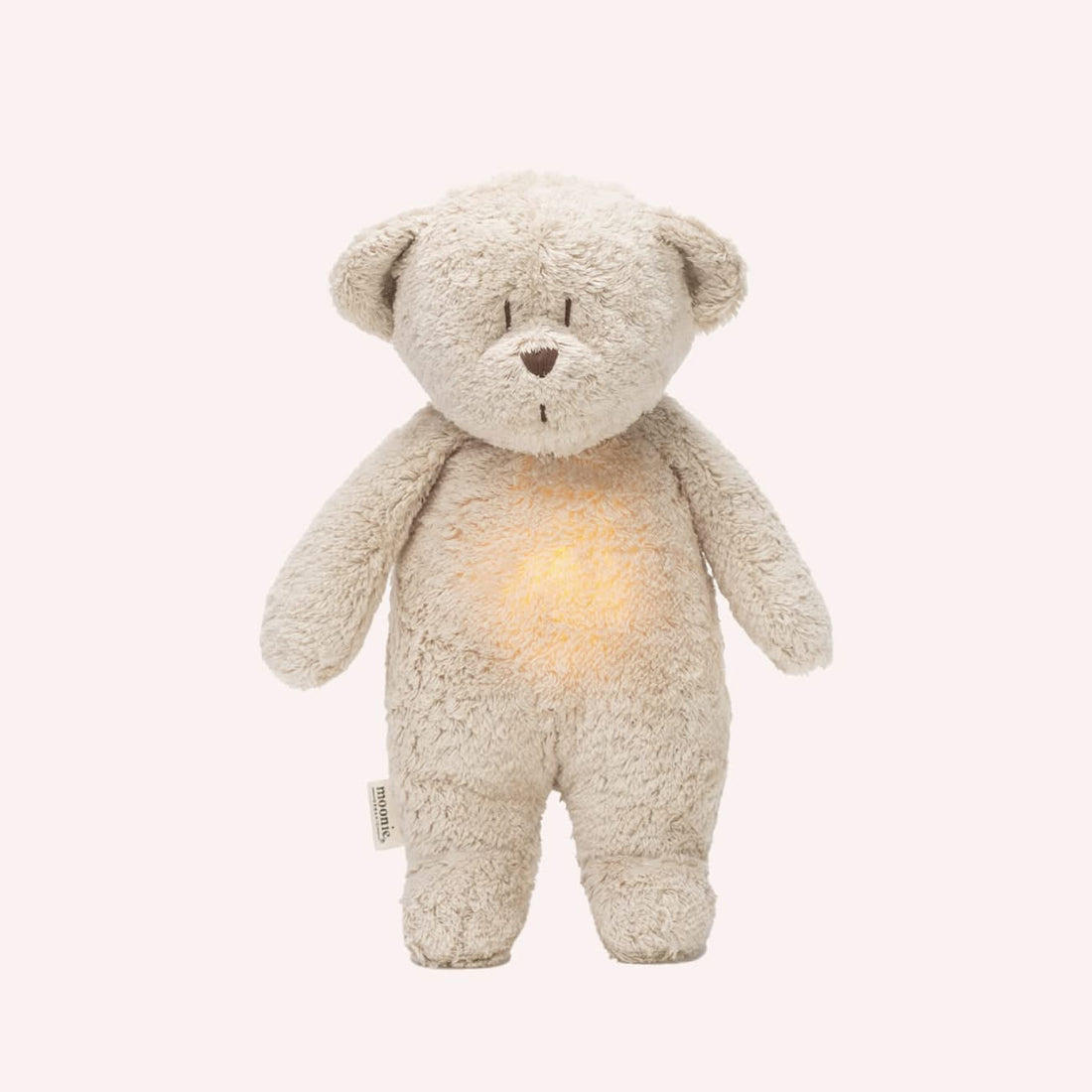 Organic Humming Bear With Lamp - Sand