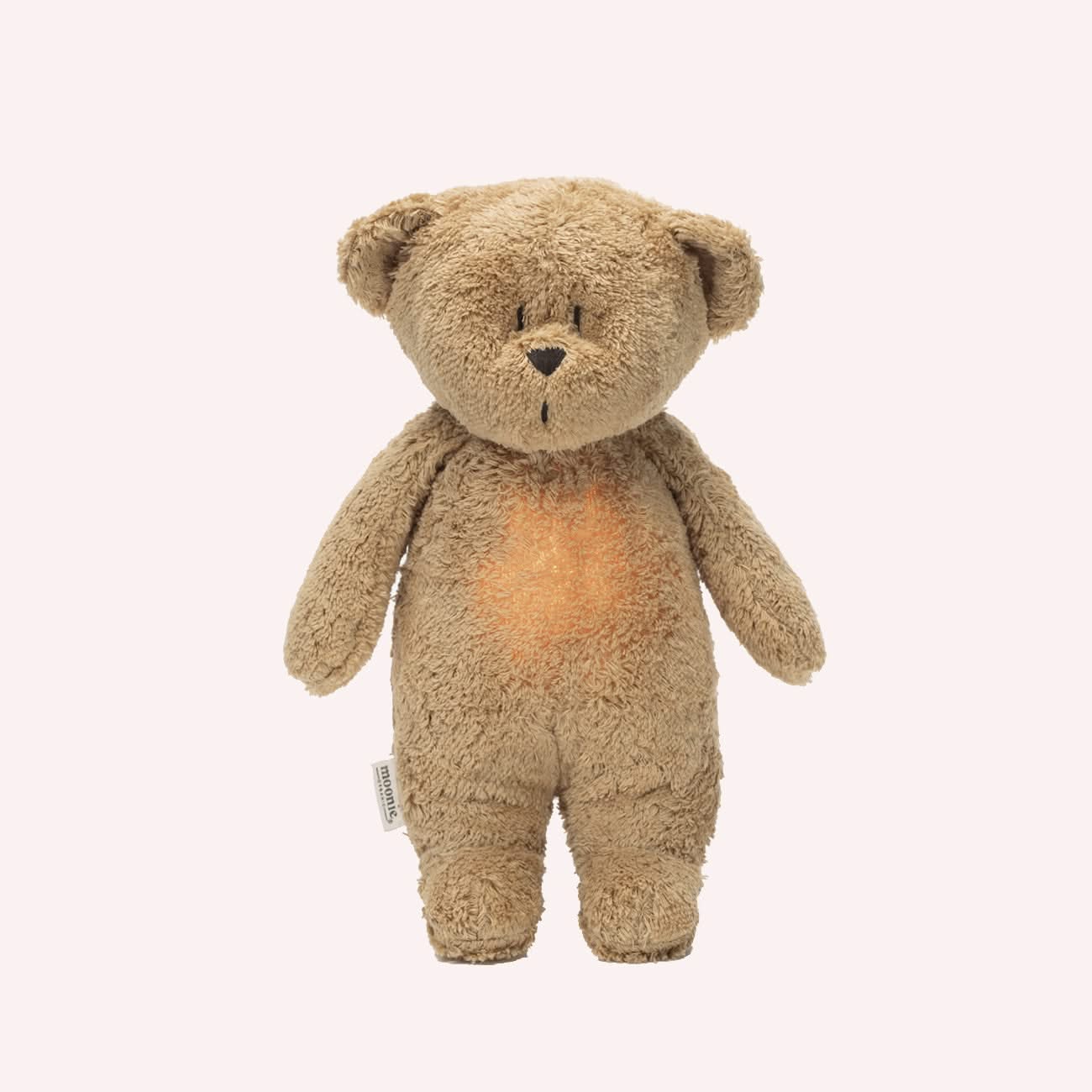 Organic Humming Bear With Lamp - Cappuccino
