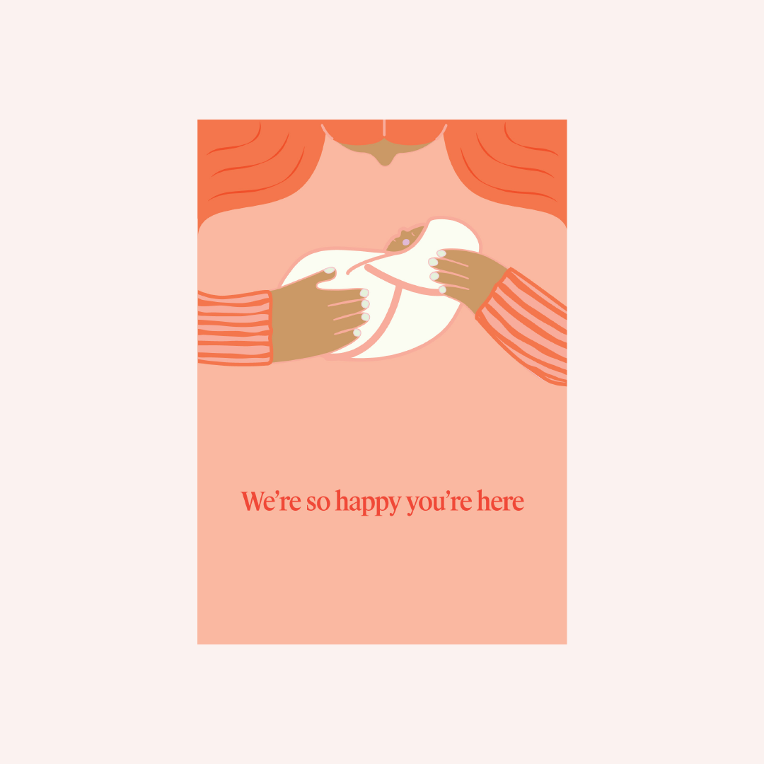 Greeting Card - Happy you're here