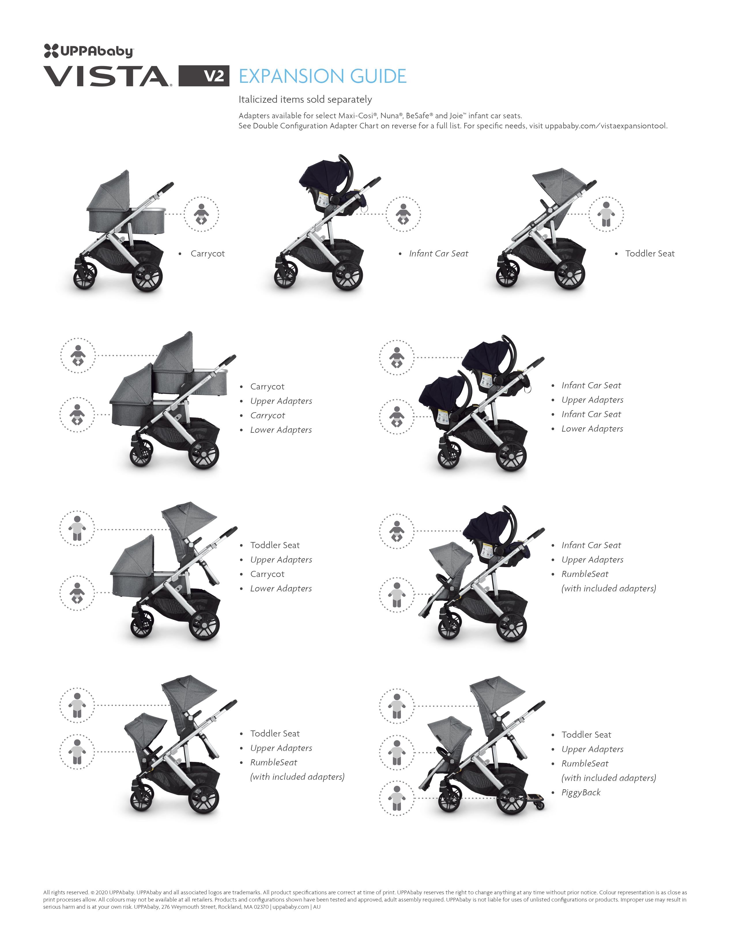 Rumble store seat configurations