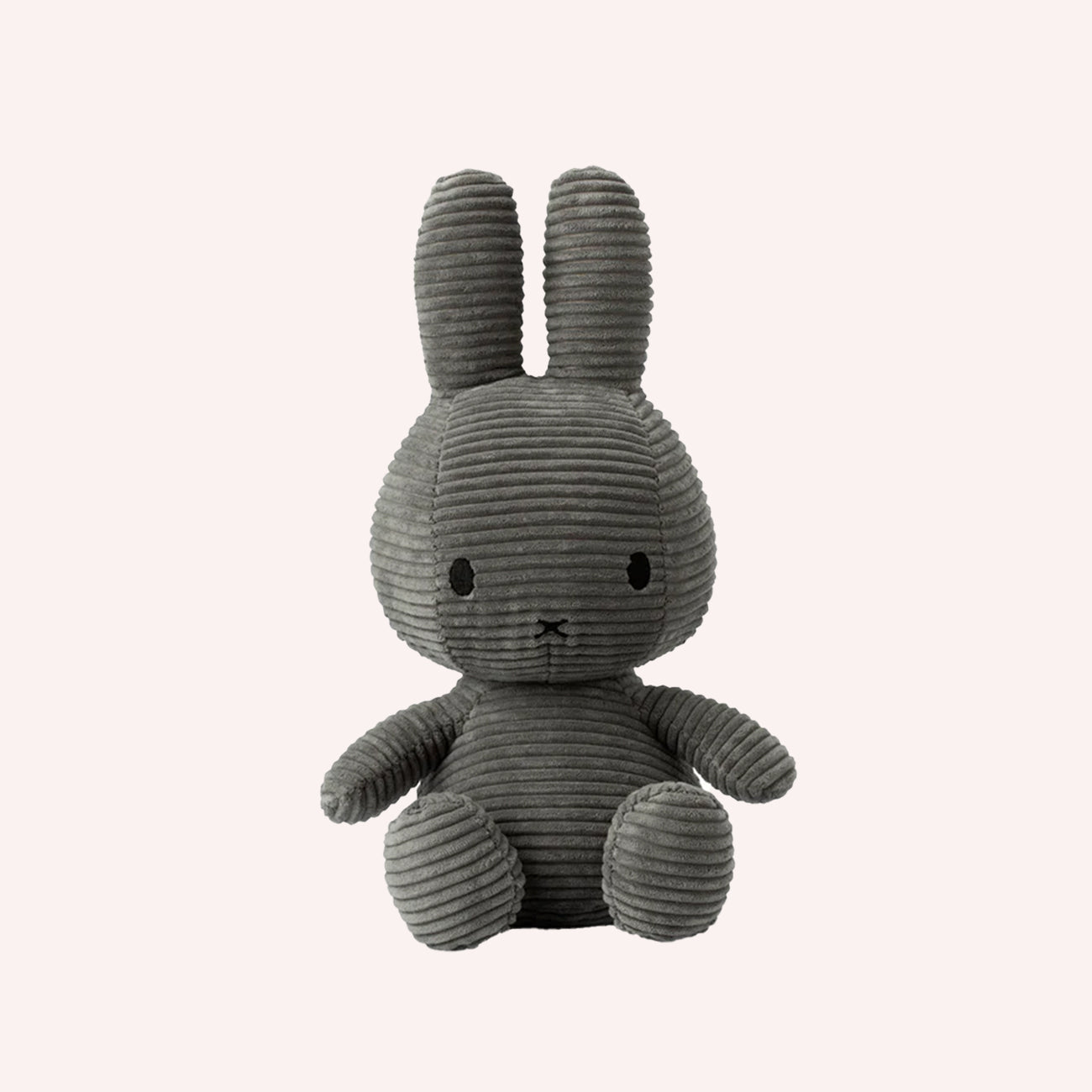 Miffy Corduroy Plush - Grey (33 cm)