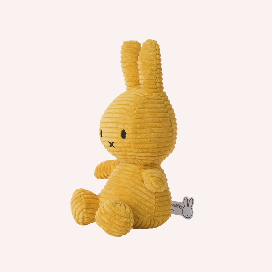 Miffy Corduroy Plush - Yellow (23 cm)