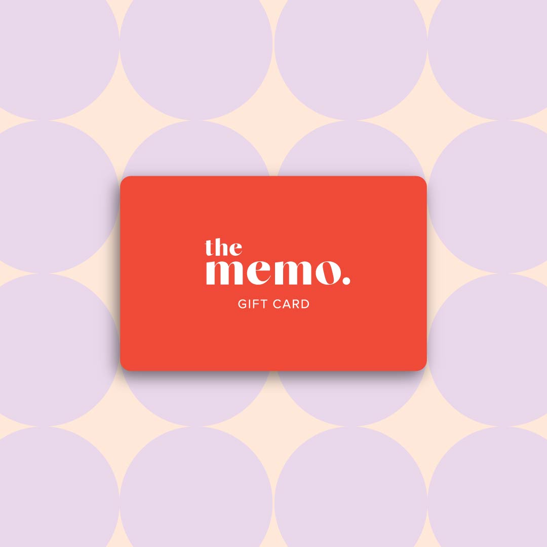 The Memo Gift Card