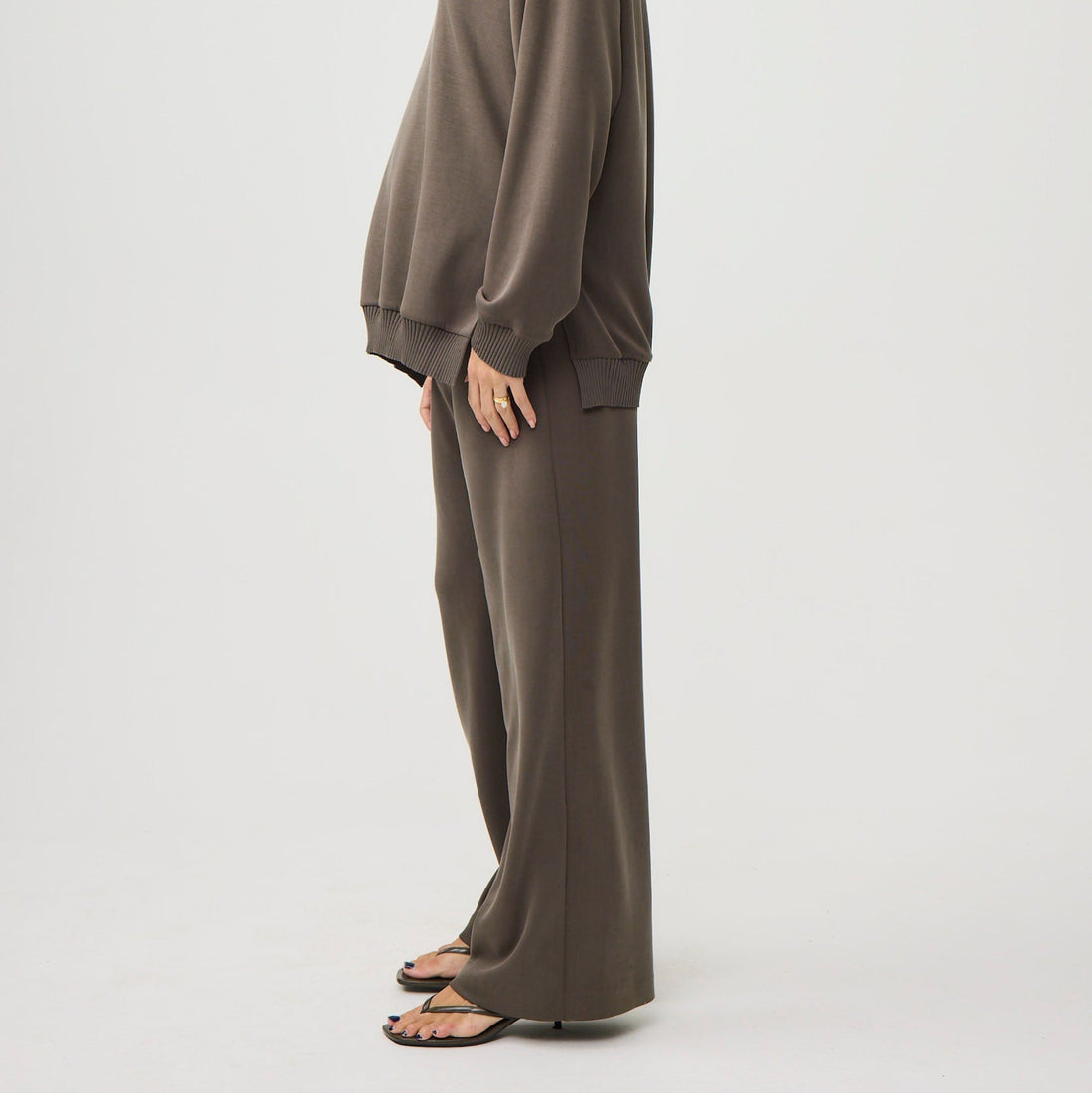 Lucia Lounge Pant - Truffle