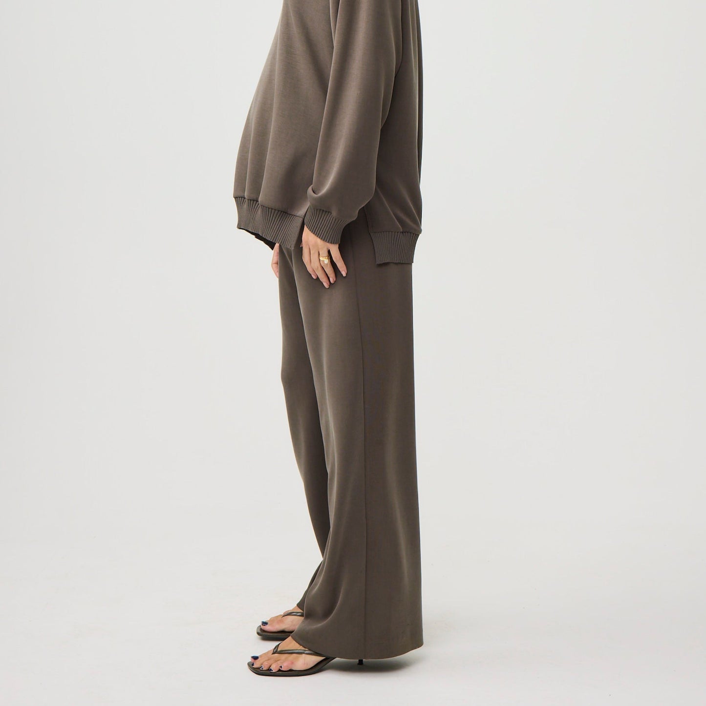 Lucia Lounge Pant - Truffle