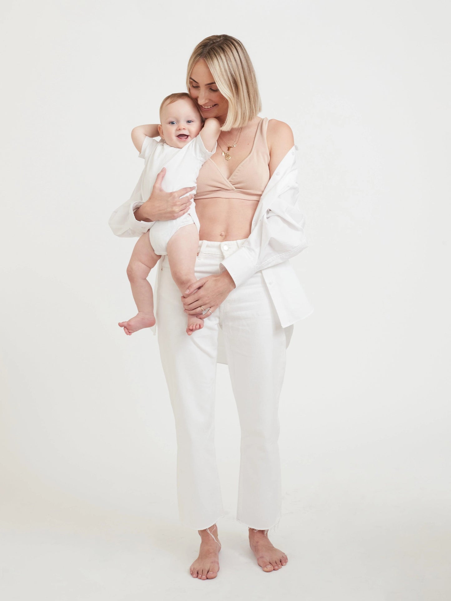 Leakproof Night Bralette - Nude