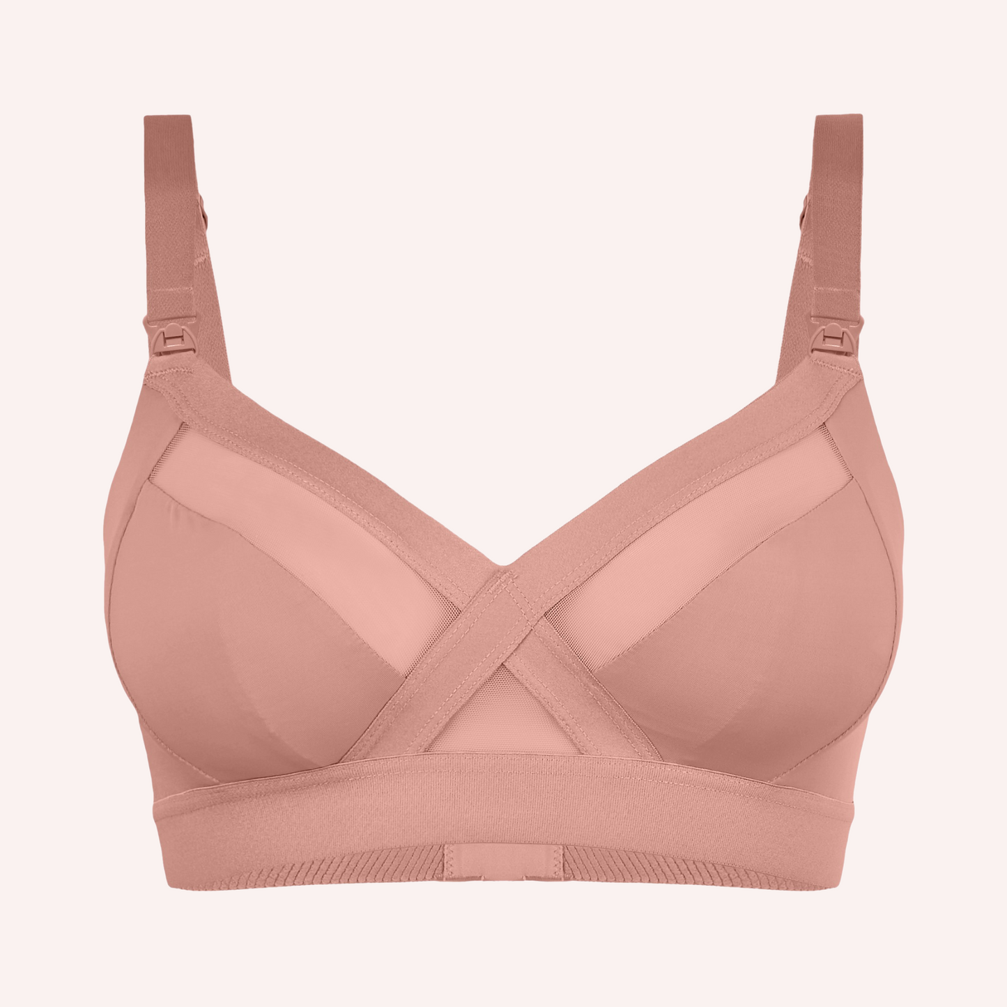 Maternity Support Wirefree Bralette - Desert Dust