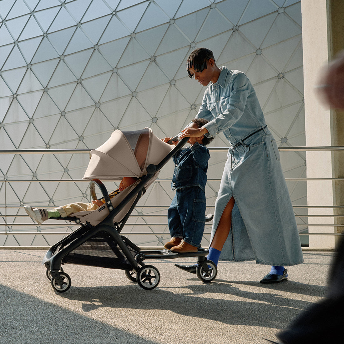 Bugaboo Butterfly Stroller - Black/Desert Taupe