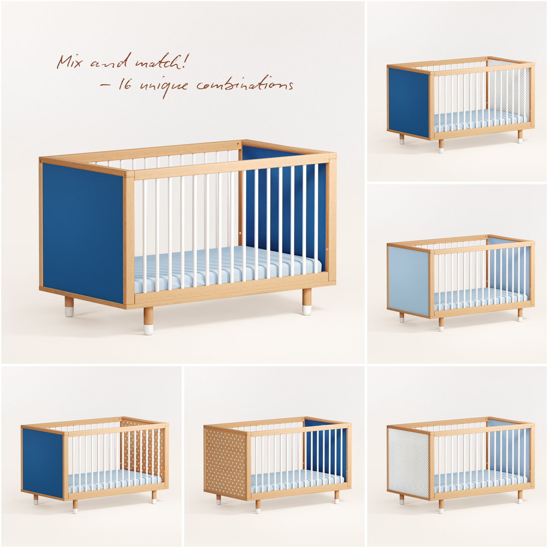 Bold Baby Customisable Cot