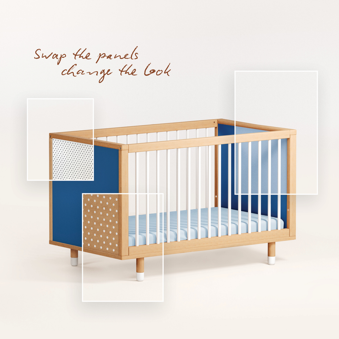 Bold Baby Customisable Cot