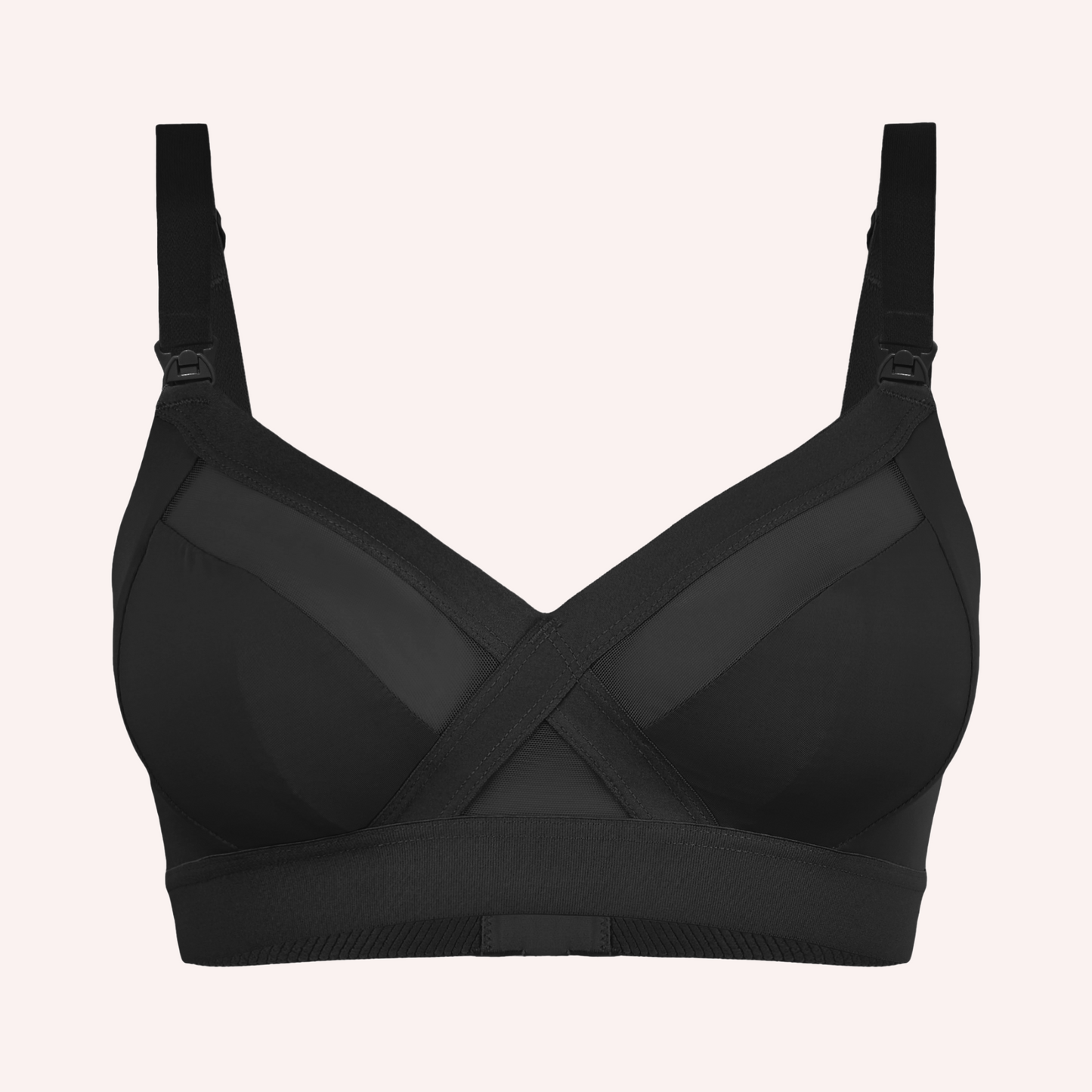 Maternity Support Wirefree Bralette - Licorice