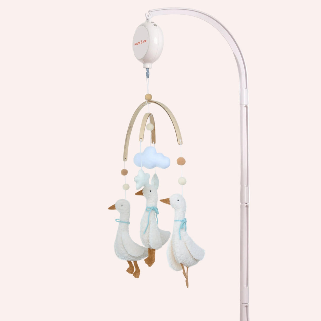 Baby Mobile - Three Little Ducks - Blue