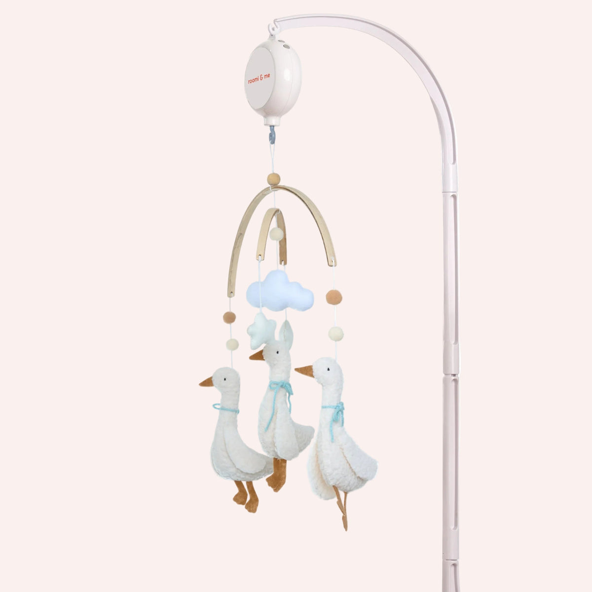 Baby Mobile - Three Little Ducks - Blue