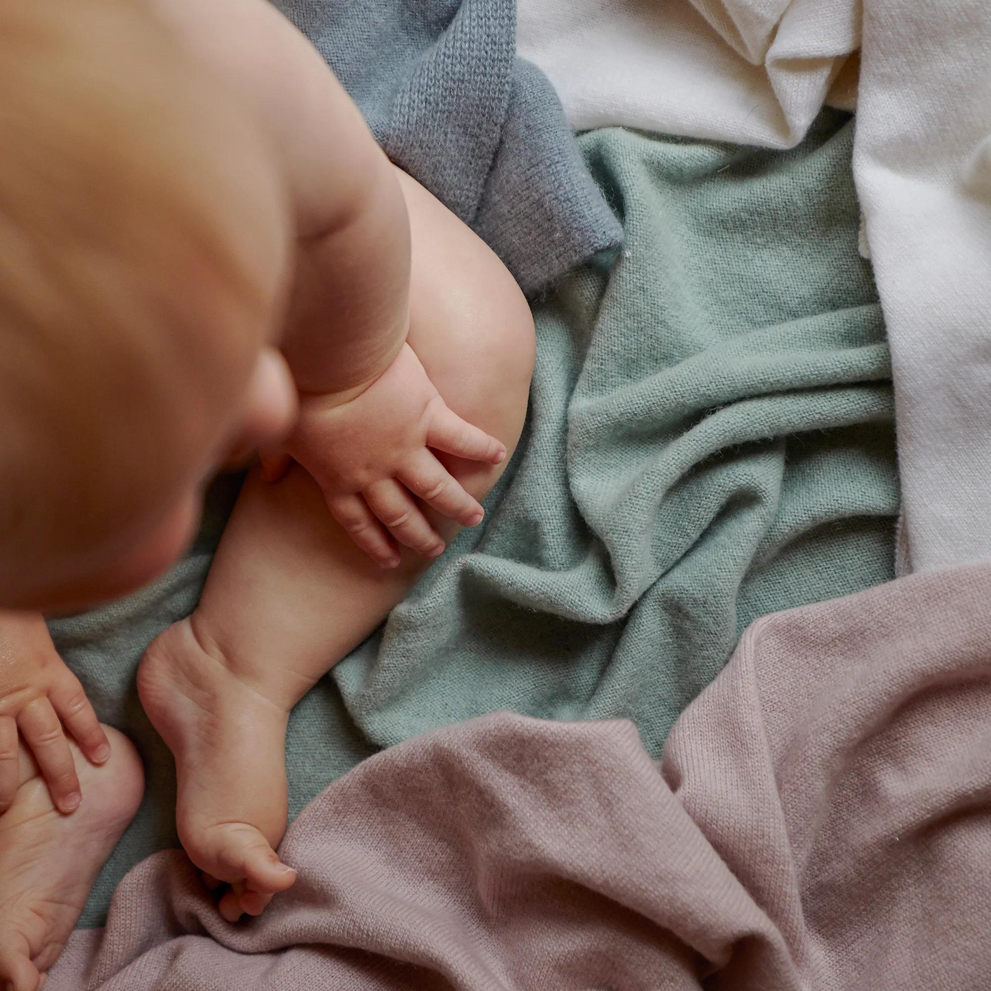 Cashmere Baby Blanket - Blush (Pink)