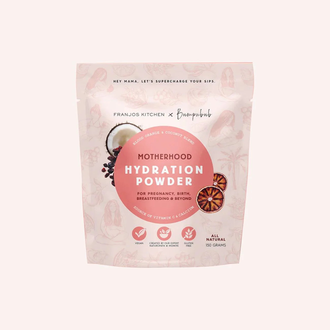 Hydration Powder - Blood Orange & Coconut Blend