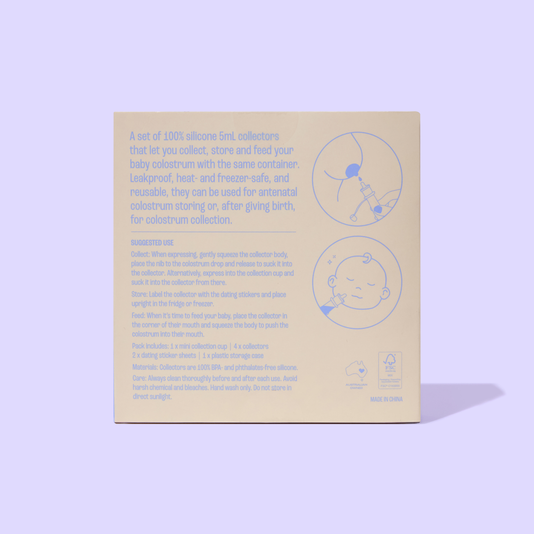 Colostrum Catchys First Milk Collect and Keep Kit