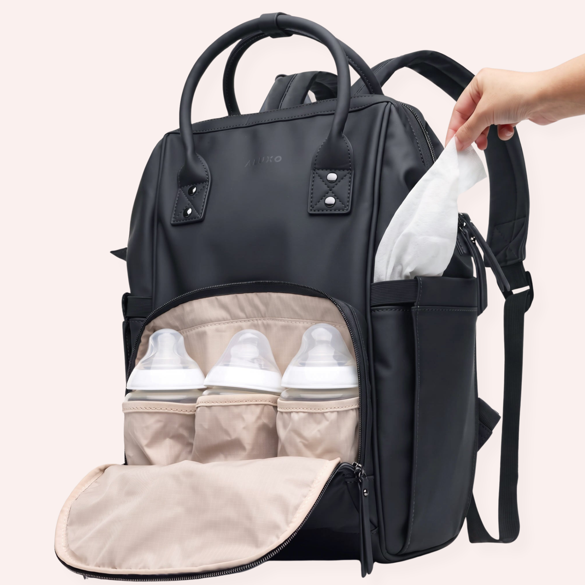 Active X Unisex Baby Backpack - Black