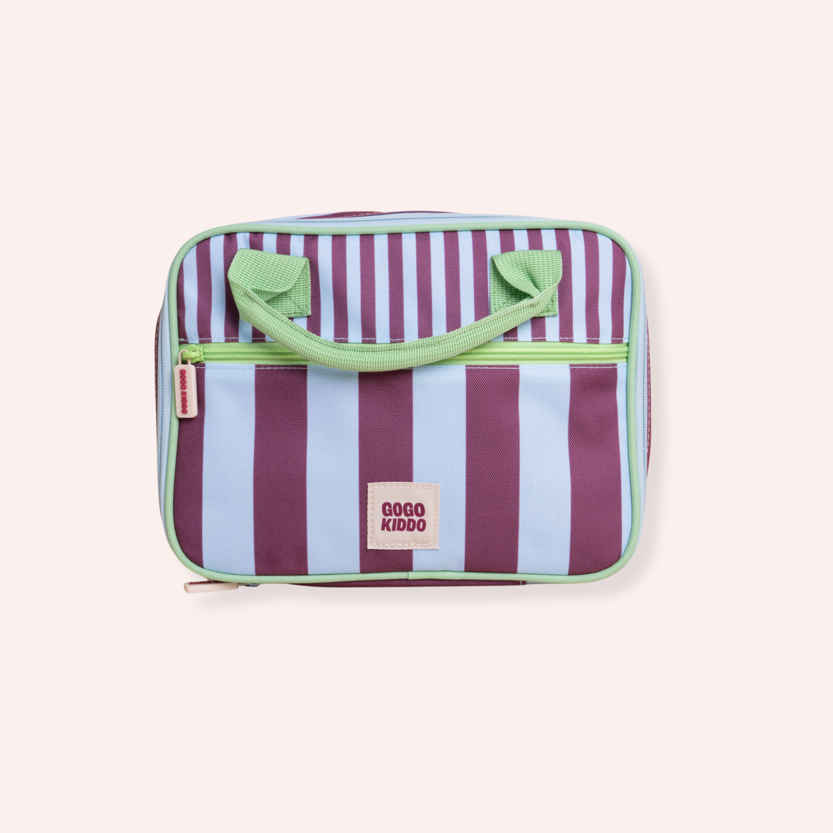 Adventure Time Insulated Lunch Bag - Blue Stripe