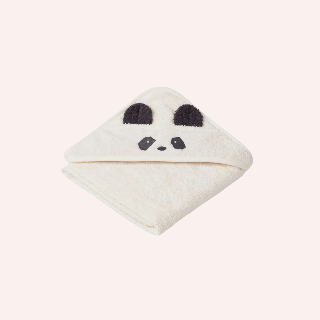 Albert Hooded Baby Towel - Panda Creme de la Creme