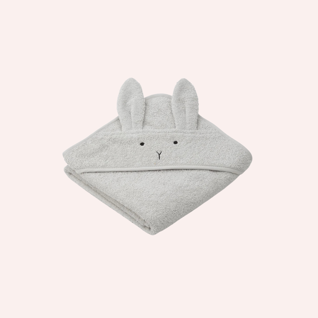 Albert Hooded Baby Towel - Rabbit Dumbo Grey
