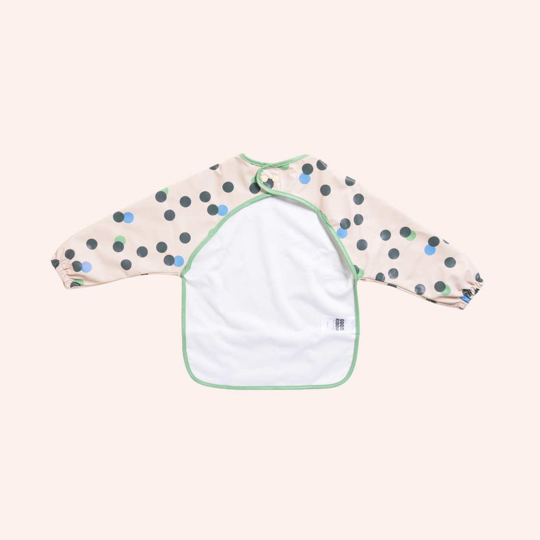 All-Covered Smock Bib - Spot Oat