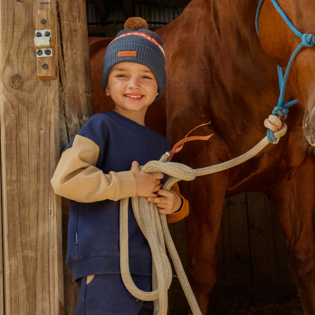 Alpine Beanie - Indigo