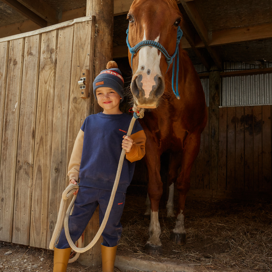 Alpine Beanie - Indigo