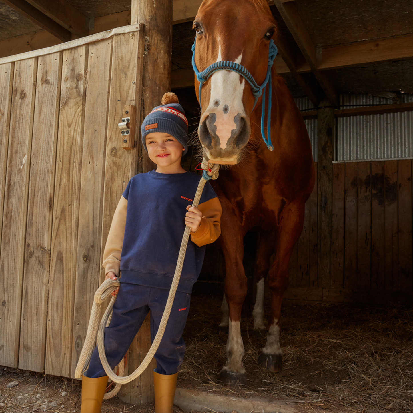Alpine Beanie - Indigo