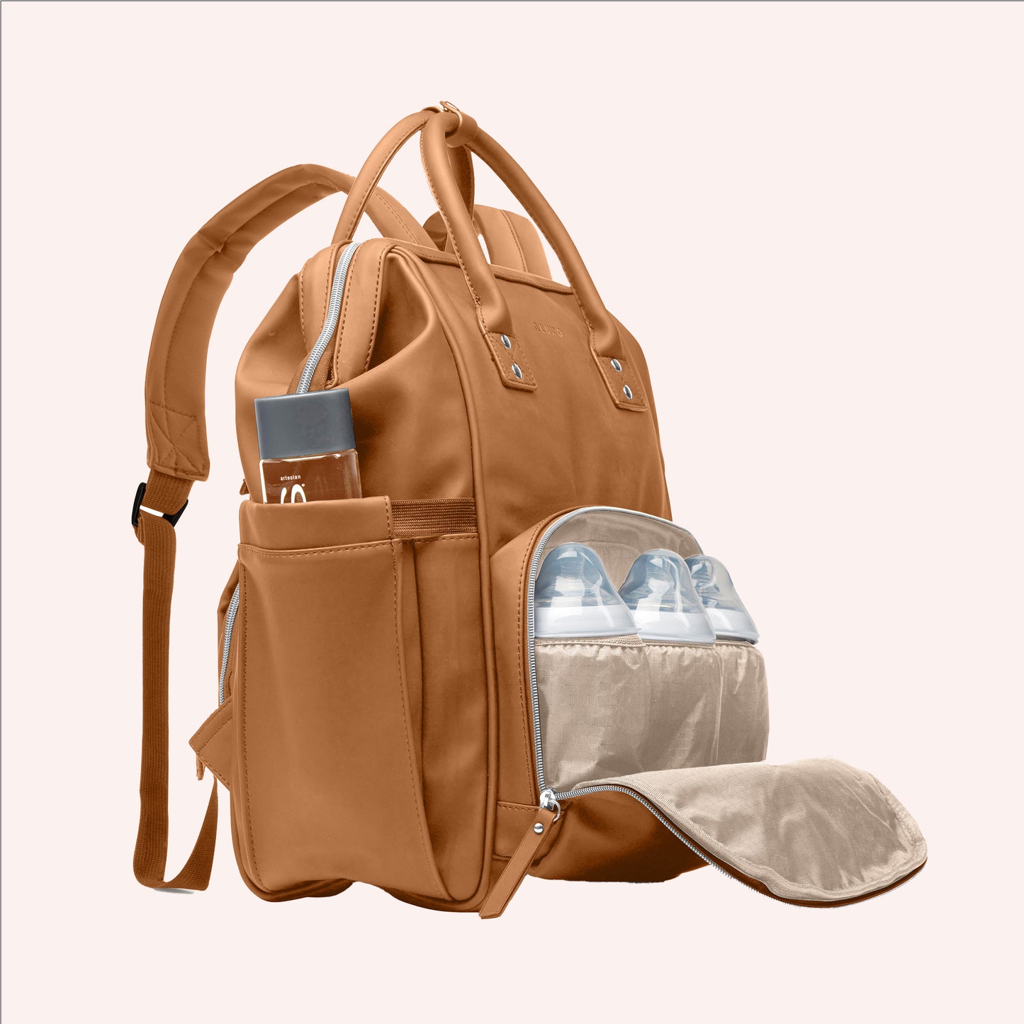 Active X Unisex Baby Backpack - Clay