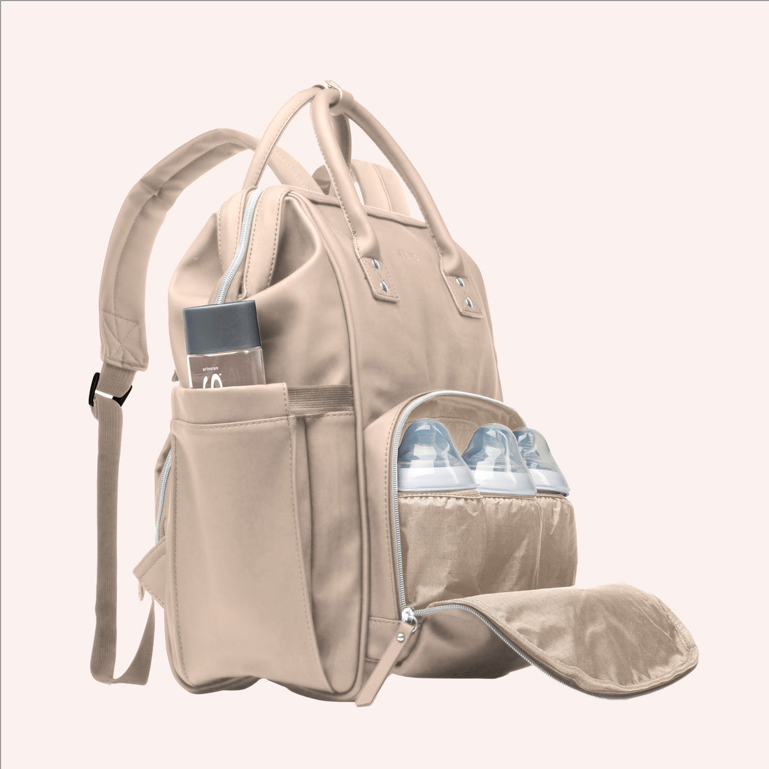Active X Unisex Baby Backpack - Stone