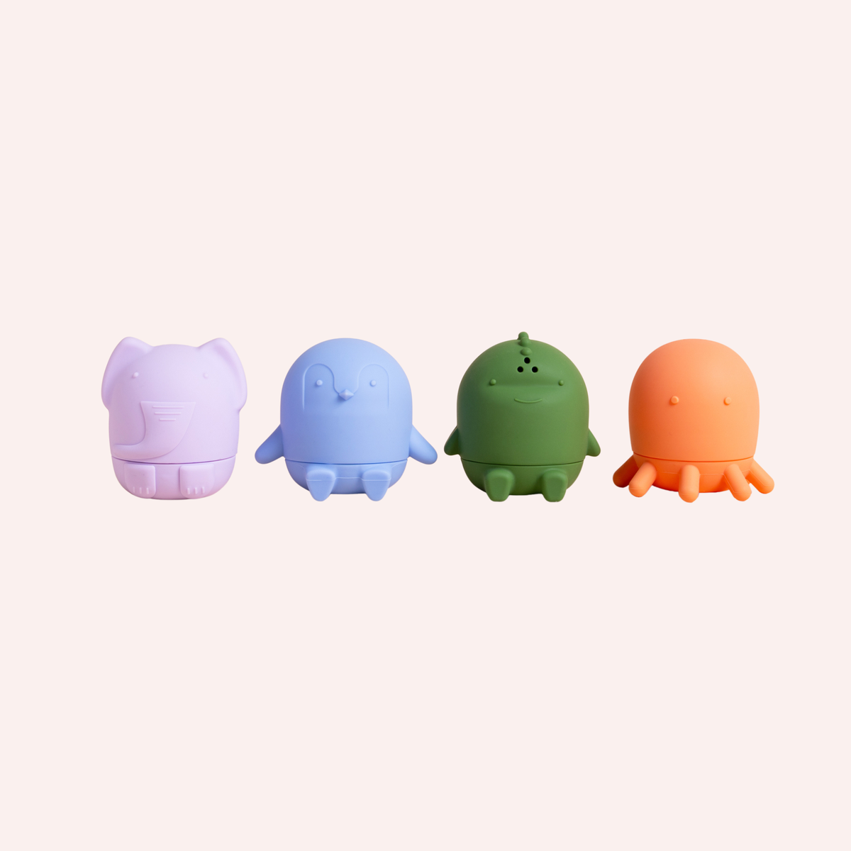 Very Fun Animal Party Bath Toy Set