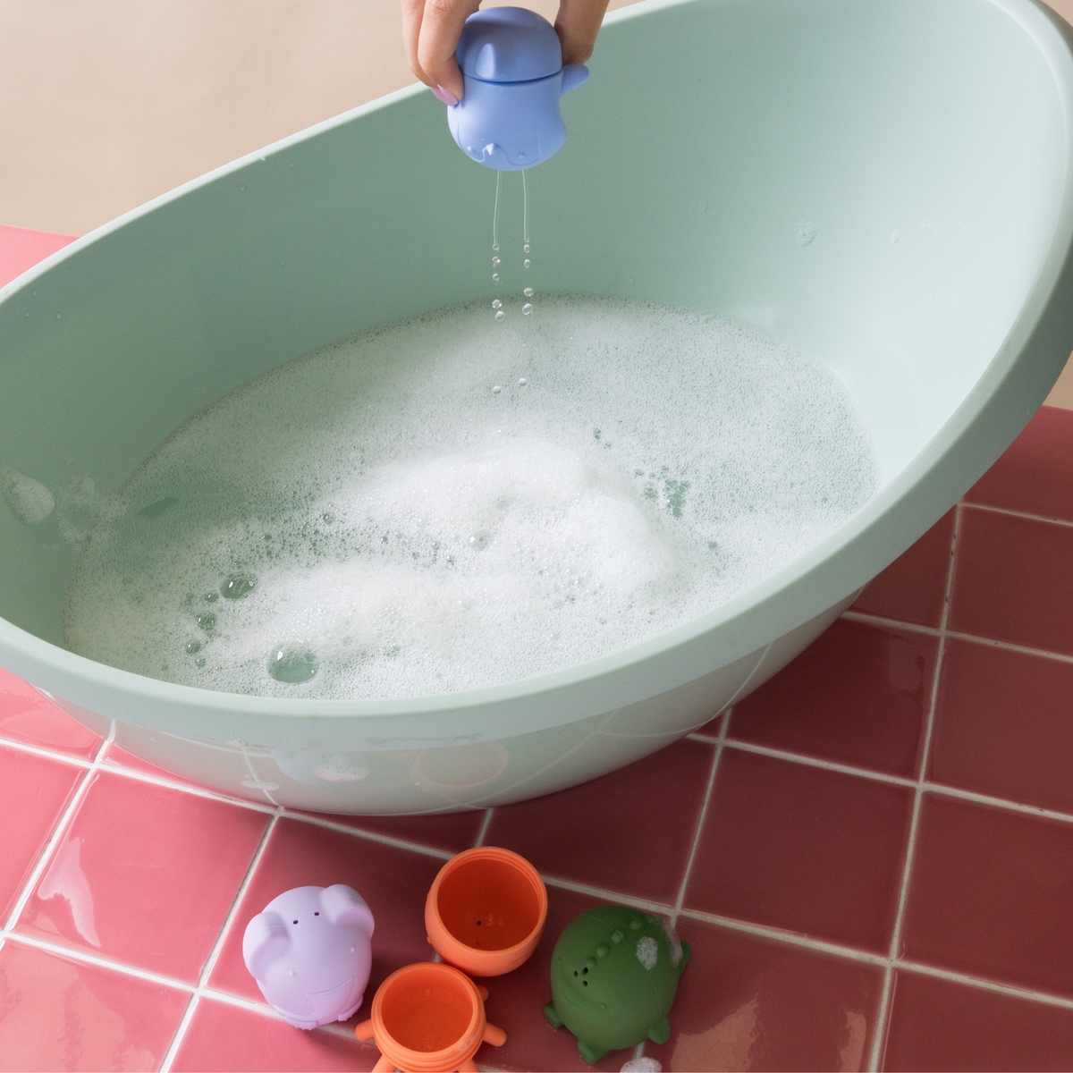 Very Fun Animal Party Bath Toy Set