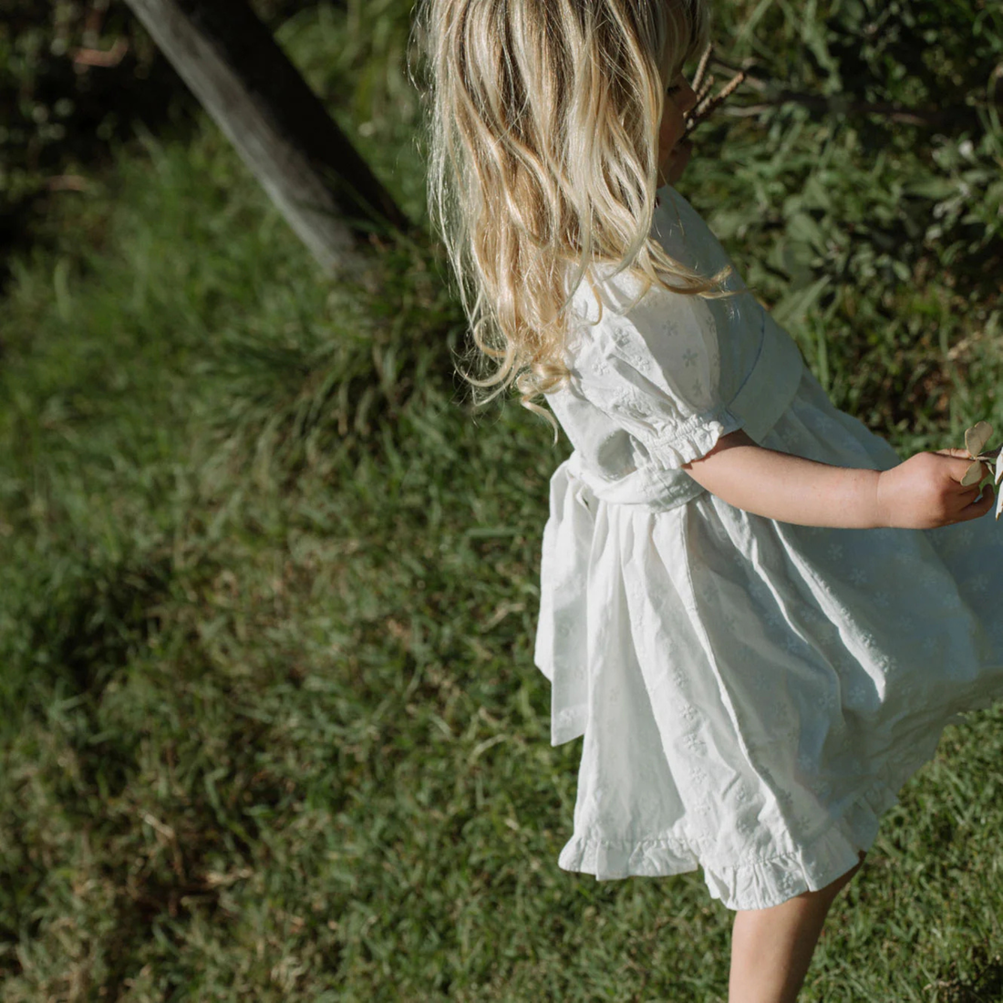 Annabelle Dress - Ivory Flora