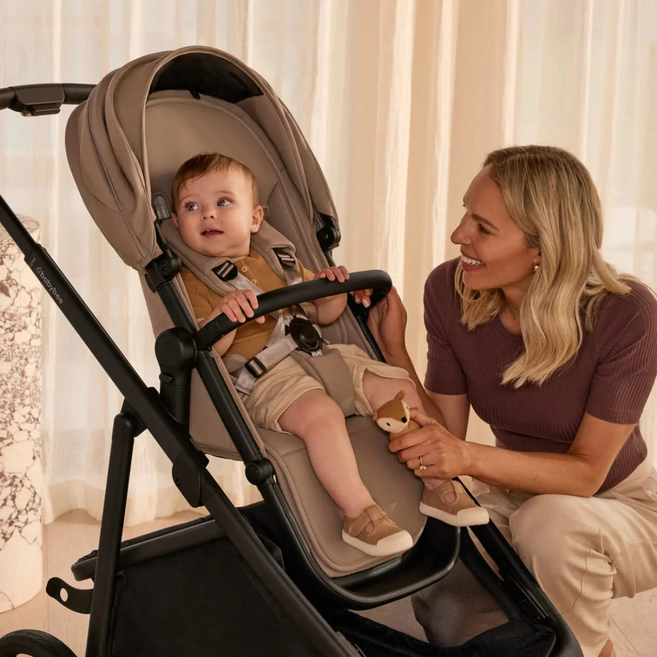 Babybee Juno Bassinet and Seat Pram