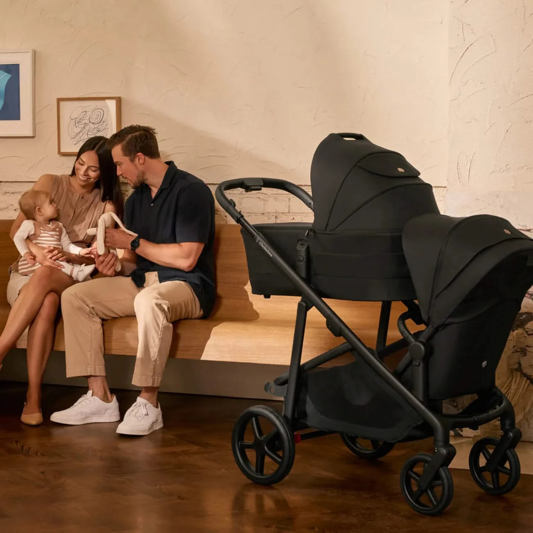 Babybee Juno Bassinet and Seat Pram