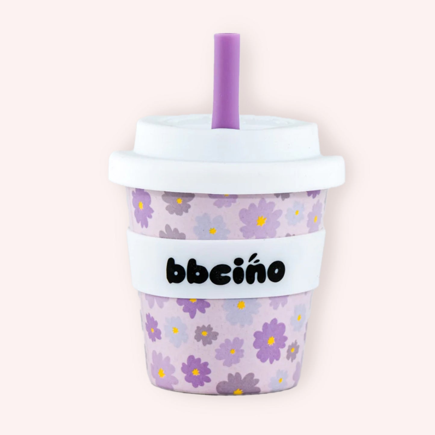 Reusable Babycino Bamboo Cup - Blossom