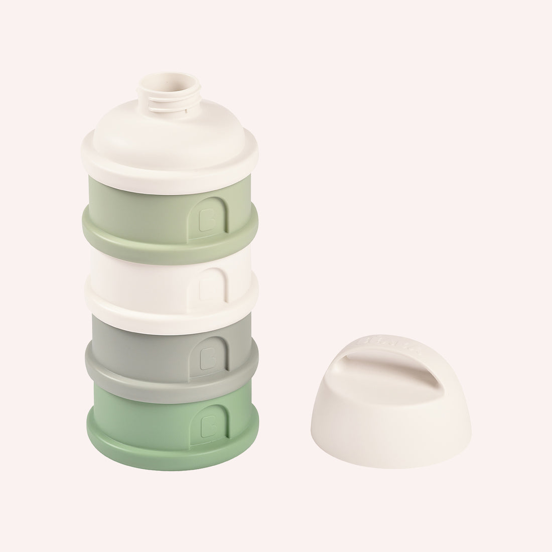 Beaba - Formula & Snack Container - Sage Green