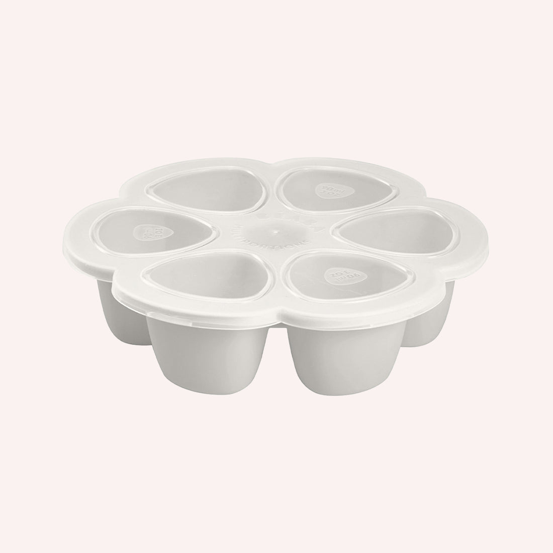 Beaba - Multiportions Silicone Freezer Tray 6 x 90ml - Grey