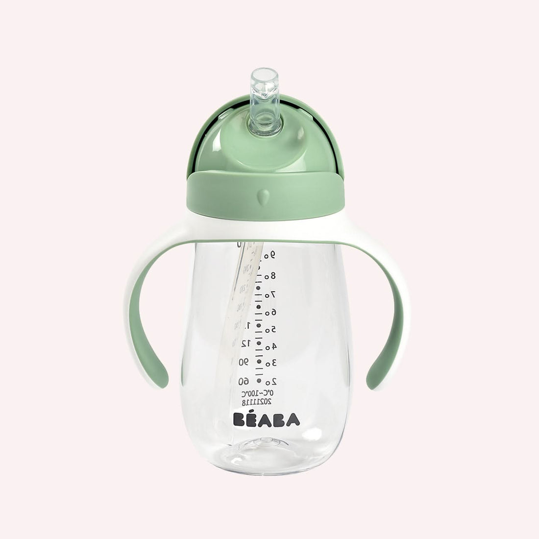 Beaba - Straw Cup - 300ml - Sage Green
