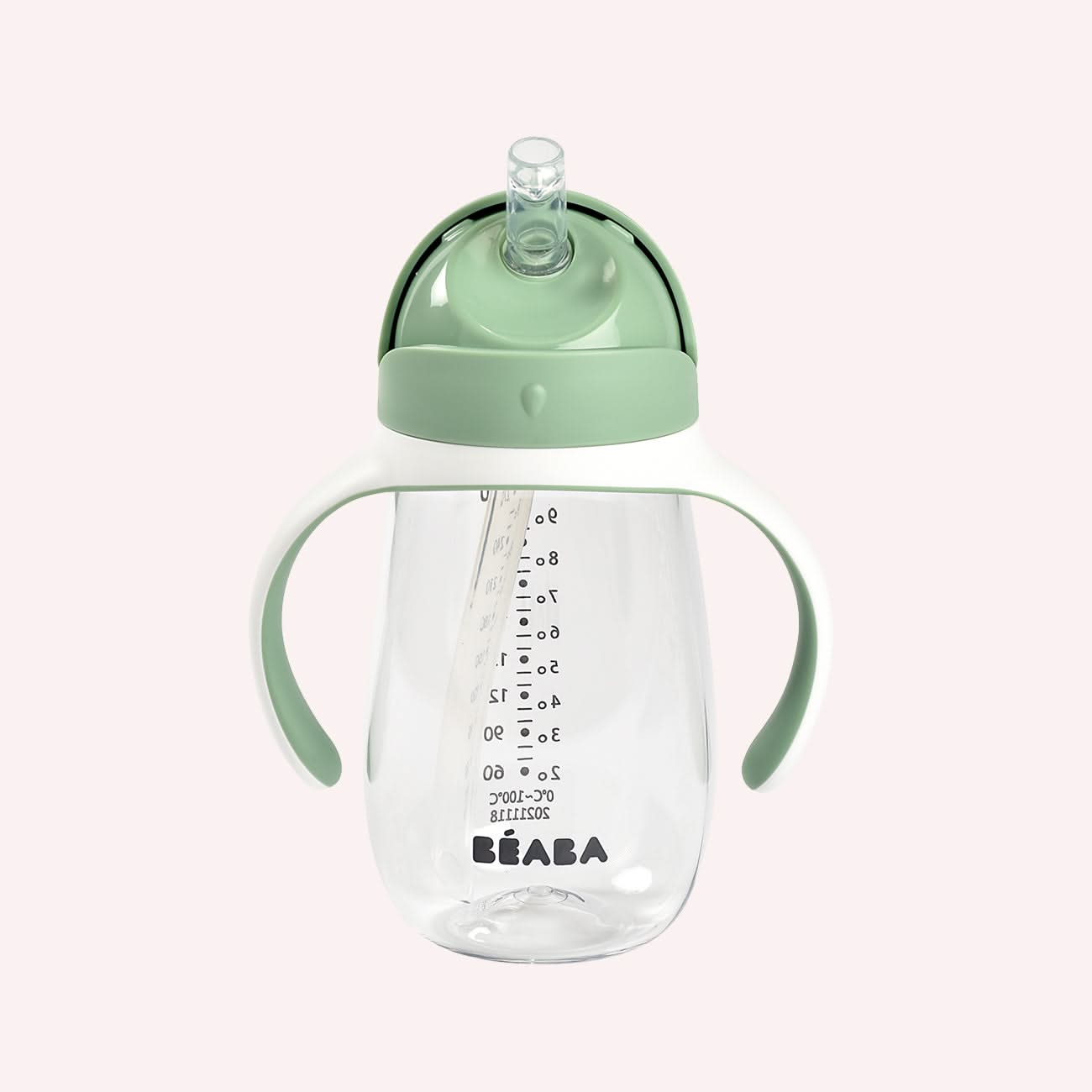 Beaba - Straw Cup - 300ml - Sage Green
