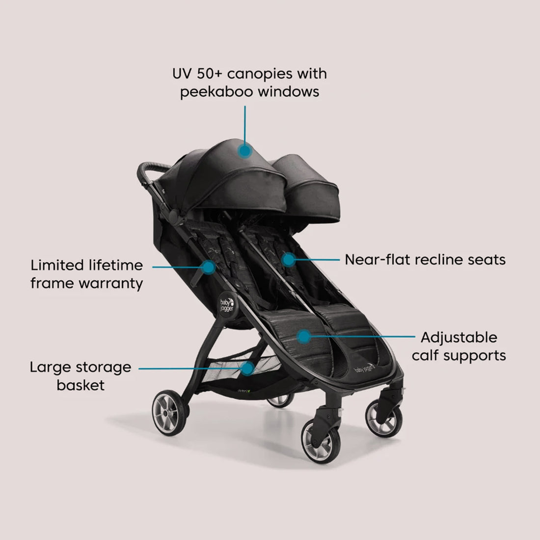 Baby Jogger - City Tour 2 Double Stroller